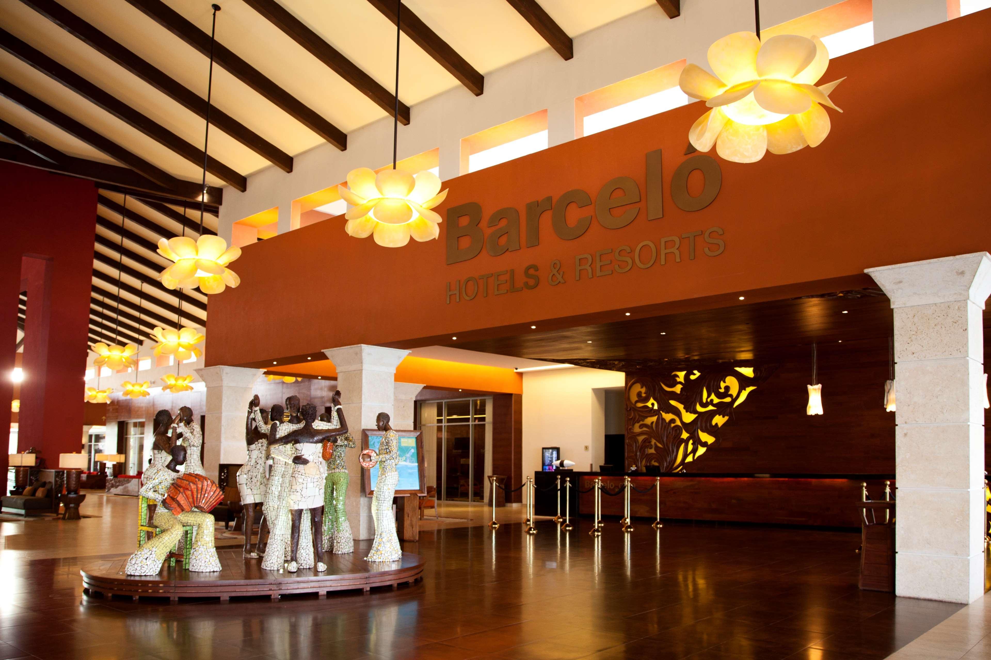Barcelo Bavaro Palace All Inclusive (Adults Only) Exterior foto Barceló Hotels & Resorts lobby